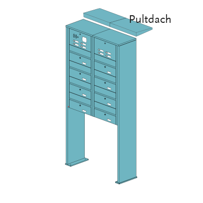 Standbriefkasten 22.8