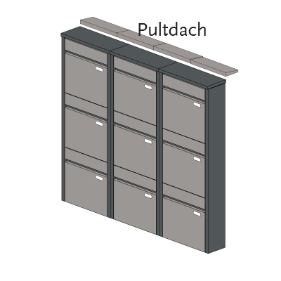 Briefkastenanlage 155.9Z Breitformat