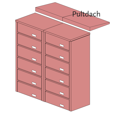 Briefkastenanlage 33.12